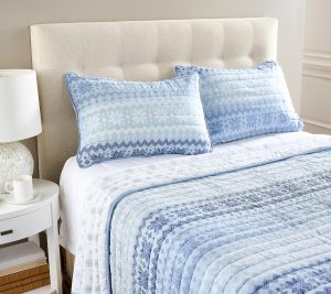 Bedspreads & Sets |   "As Is"  Fairisle Flannel Quilt Set – Full Bedspreads & Sets Bedspreads & Sets