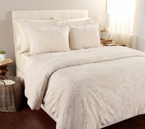 Bedspreads & Sets |   "As Is"  Matelasse Comforter & Sham Set- Queen Bedspreads & Sets Bedspreads & Sets