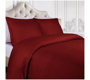 Bedspreads & Sets |   300-Tc Egyptian Cotton Striped Duvet Cover Set, Twin Bedspreads & Sets Bedspreads & Sets