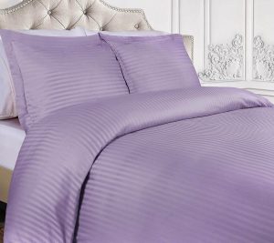 Bedspreads & Sets |   300Tc Egyptian Cotton Stripe Duvet Set, King/Cal.Kin Bedspreads & Sets Bedspreads & Sets