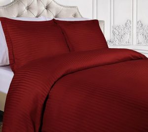 Bedspreads & Sets |   400-Tc Egyptian Cotton Striped Duvet Cover Set, Twin Bedspreads & Sets Bedspreads & Sets