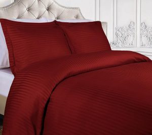 Bedspreads & Sets |   400Tc Egyptian Cotton Stripe Duvet Covers, Full/Quee Bedspreads & Sets Bedspreads & Sets