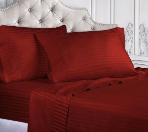 Bedspreads & Sets |   400Tc Egyptian Cotton Stripe Duvet Set, King/Cal.Kg Bedspreads & Sets Bedspreads & Sets