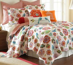 Bedspreads & Sets |   Abigail Floral 3-Pieceking/Cal Kingquilt Set Bedspreads & Sets Bedspreads & Sets