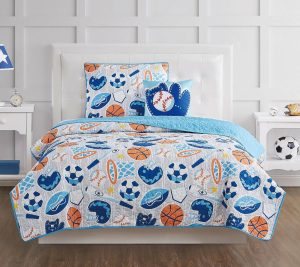 Bedspreads & Sets |   All Star Full 4-Piece Quilt Set Bedspreads & Sets Bedspreads & Sets