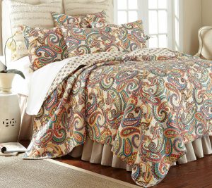 Bedspreads & Sets |   Alyssa Paisley 2-Piece Twin/Twin Xlquilt Set Bedspreads & Sets Bedspreads & Sets