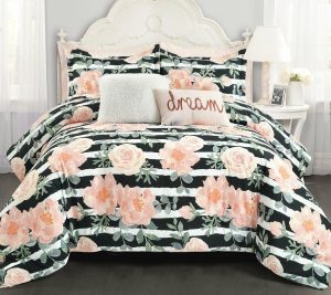 Bedspreads & Sets |   Amara Watercolor Rose Full/Queen Comforter Setby Bedspreads & Sets Bedspreads & Sets