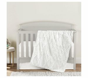 Bedspreads & Sets |   Avon Embellished 3Pc Crib Bedding Set Bedspreads & Sets Bedspreads & Sets