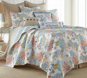 Bedspreads & Sets |   Bay Islands 2-Piece Coastal Twin/Tw In Xl Quilt Se Bedspreads & Sets Bedspreads & Sets