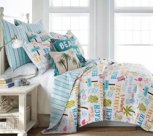 Bedspreads & Sets |   Beach Days 3-Piece Full/Queen Quiltset Bedspreads & Sets Bedspreads & Sets