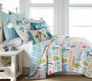 Bedspreads & Sets |   Beach Days 3-Piece King/Cal King Quilt Set Bedspreads & Sets Bedspreads & Sets