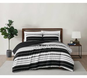 Bedspreads & Sets |   Brentwood Stripe Full/Queen 3 Piece Comforter Set Bedspreads & Sets Bedspreads & Sets