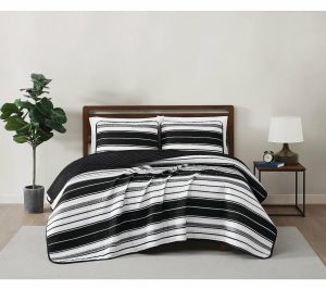 Bedspreads & Sets |   Brentwood Stripe Full/Queen 3 Pieceuilt Set Bedspreads & Sets Bedspreads & Sets