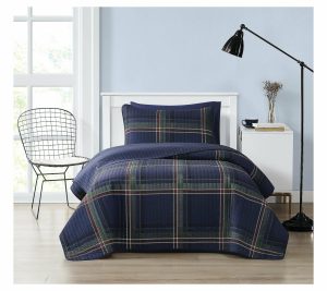 Bedspreads & Sets |   Bronson Plaid Twin/Twin Xl 2 Piece Quilt Set Bedspreads & Sets Bedspreads & Sets