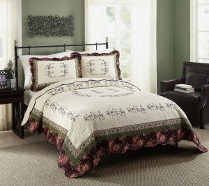 Bedspreads & Sets |   Brooke Full/Queen Quilt Set – 3Piece Bedspreads & Sets Bedspreads & Sets