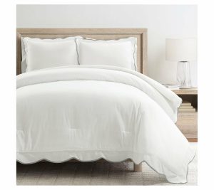 Bedspreads & Sets |   Coas Tal Chic Scallo P Edge Comforte R Set- K/Cal K Bedspreads & Sets Bedspreads & Sets