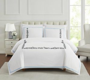 Bedspreads & Sets |   Cordelia Embroidered King/Cal King 3 Pc Duvet Set Bedspreads & Sets Bedspreads & Sets