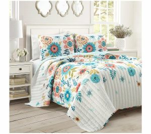 Bedspreads & Sets |   Cottage Core Ariana Flower Quilt Kin Bedspreads & Sets Bedspreads & Sets