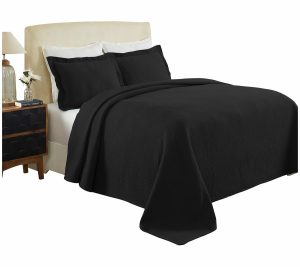 Bedspreads & Sets |   Cotton 3 Pc Jacquard Matelasse Queenbedspread Set Bedspreads & Sets Bedspreads & Sets