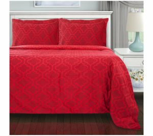 Bedspreads & Sets |   Cotton Flannel Trellis Duvet Cover Set, Full/Queen Bedspreads & Sets Bedspreads & Sets