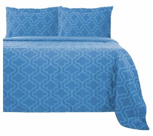 Bedspreads & Sets |   Cotton Flannel Trellis Duvet Cover Set,King/Cal. King Bedspreads & Sets Bedspreads & Sets