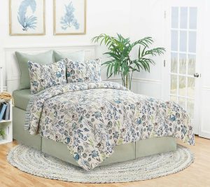 Bedspreads & Sets |   Crescent Bay 3-Piece Cotton Full/Queen Quilt Set By Valerie Bedspreads & Sets Bedspreads & Sets