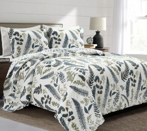 Bedspreads & Sets |   Devonia Allover Rev. Oversized Quilt 3Pc K By Bedspreads & Sets Bedspreads & Sets