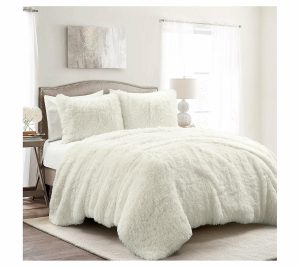 Bedspreads & Sets |   Emma Faux Fur Oversized Comforter Set Full/Queen By Bedspreads & Sets Bedspreads & Sets