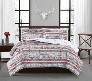 Bedspreads & Sets |   Fair Isle 3 Piece Full/Queen Comforter Set Bedspreads & Sets Bedspreads & Sets