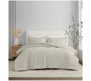 Bedspreads & Sets |   Flax Linen Full/Queen 3 Piece Comforter Set Bedspreads & Sets Bedspreads & Sets