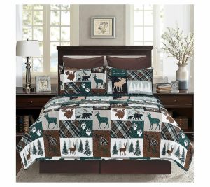 Bedspreads & Sets |   Fletcher Forest 2-Piece Cotton Twin Quilt Set By Valerie Bedspreads & Sets Bedspreads & Sets