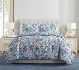 Bedspreads & Sets |   Gill 3Pc Sea Plants Quilt Set, Full/ Queen Bedspreads & Sets Bedspreads & Sets