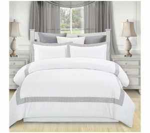 Bedspreads & Sets |   Glenmont Cotton 3-Piece Duvet Cover Set, Full/Queen Bedspreads & Sets Bedspreads & Sets