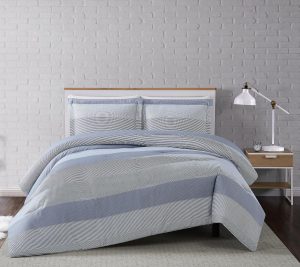 Bedspreads & Sets |   Grey Multi Stripe Twin Xl 2 Piece Comforter Set Bedspreads & Sets Bedspreads & Sets