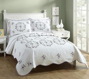 Bedspreads & Sets |   Gwen Full/Queen Quilt Set – 3 Piece Bedspreads & Sets Bedspreads & Sets