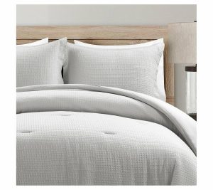 Bedspreads & Sets |   Haniya Waffle Woven Cotton Comforter3-Pc F/Qn Bedspreads & Sets Bedspreads & Sets