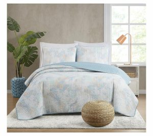 Bedspreads & Sets |   Hannah Watercolor Full/Queen 3 Piecequilt Set Bedspreads & Sets Bedspreads & Sets