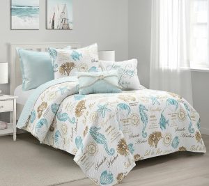 Bedspreads & Sets |   Harbor Life Tw/Twxl Quilt Set W/Pillows By Bedspreads & Sets Bedspreads & Sets