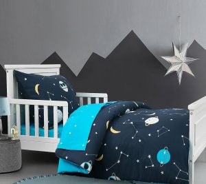 Bedspreads & Sets |   Hello Spud Space Dudes Toddler 4 Pc Cottoncomforter Set Bedspreads & Sets Bedspreads & Sets