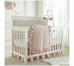 Bedspreads & Sets |   Heritage Blush 4-Piece Crib Beddingset Bedspreads & Sets Bedspreads & Sets