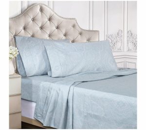 Bedspreads & Sets |   Italian Paisley Cotton Blend Duvet Cover Set, F/Q Bedspreads & Sets Bedspreads & Sets