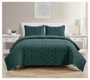 Bedspreads & Sets |   Kaleidoscope Embossed Quilt Set, Full/ Queen Bedspreads & Sets Bedspreads & Sets