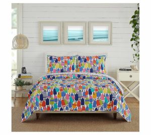 Bedspreads & Sets |   Kate Nelligan Buoys King Quilt Set – 3 Piece Bedspreads & Sets Bedspreads & Sets