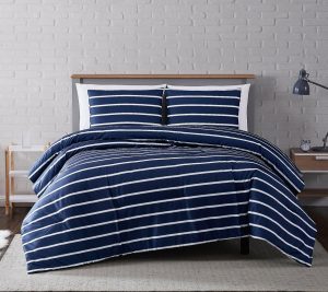 Bedspreads & Sets |   Maddow Stripe Full/Queen 3-Piece Com  Forter Set Bedspreads & Sets Bedspreads & Sets