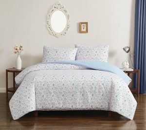 Bedspreads & Sets |   Maine Floral Full/Queen 3 Piece Comf Orter Set Bedspreads & Sets Bedspreads & Sets