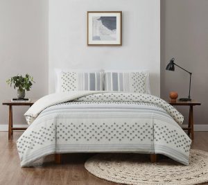 Bedspreads & Sets |   Mia Tufted Texture Full/Queen Comorter Set Bedspreads & Sets Bedspreads & Sets