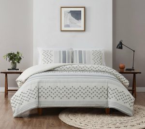 Bedspreads & Sets |   Mia Tufted Texture King Duvet Covr Set Bedspreads & Sets Bedspreads & Sets