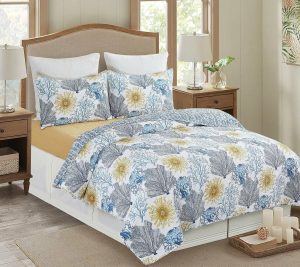 Bedspreads & Sets |   Monterey Mist Full/Queen Quilt Set By Valerie Bedspreads & Sets Bedspreads & Sets