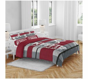 Bedspreads & Sets |   Ncaa Heathered Stripe Queen 3Pced In A Bag Bedspreads & Sets Arkansas