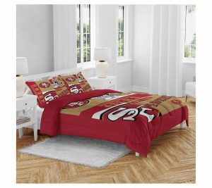 Bedspreads & Sets |   Nfl Block Logo Queen 3 Piece Bed  In A Bag Bedspreads & Sets Bears